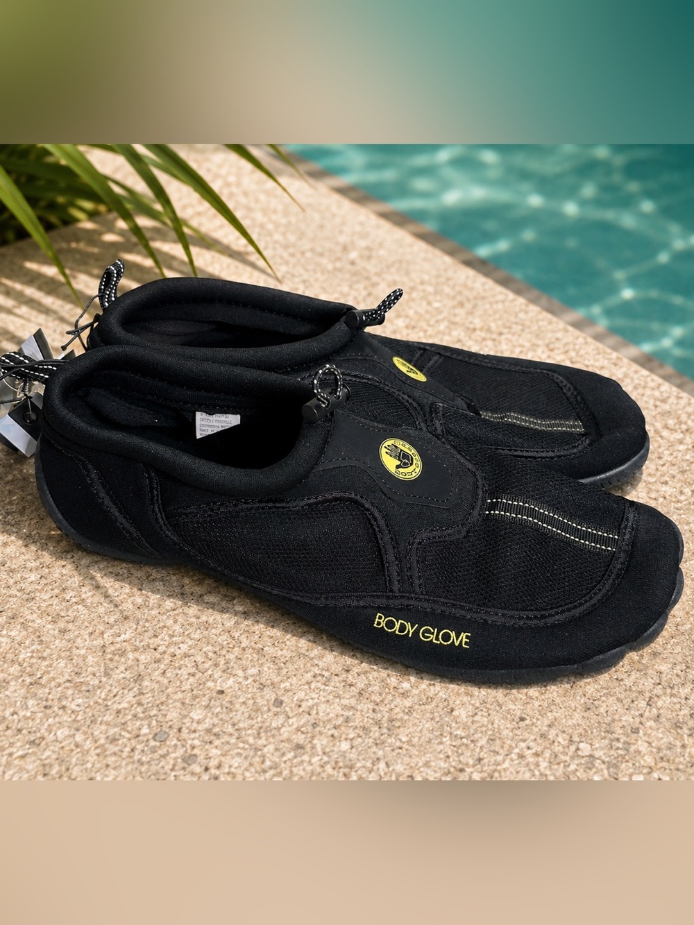 Body Glove Men's Black Water Shoe, Riverbreaker II , Aqua Socks, Size 10, New